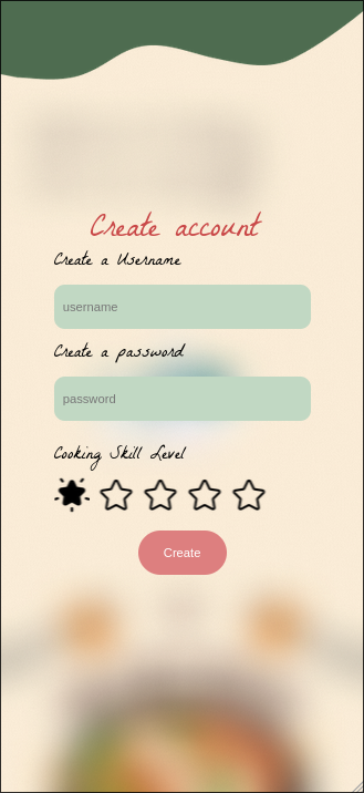 Food Friend Mobile Application Suite screenshot 1