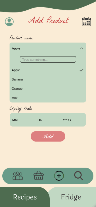 Food Friend Mobile Application Suite screenshot 3